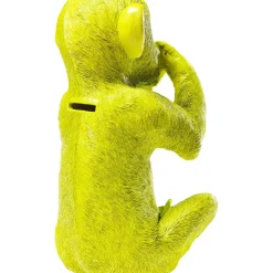 Tirelire Monkey Iwazaru Citron Vert