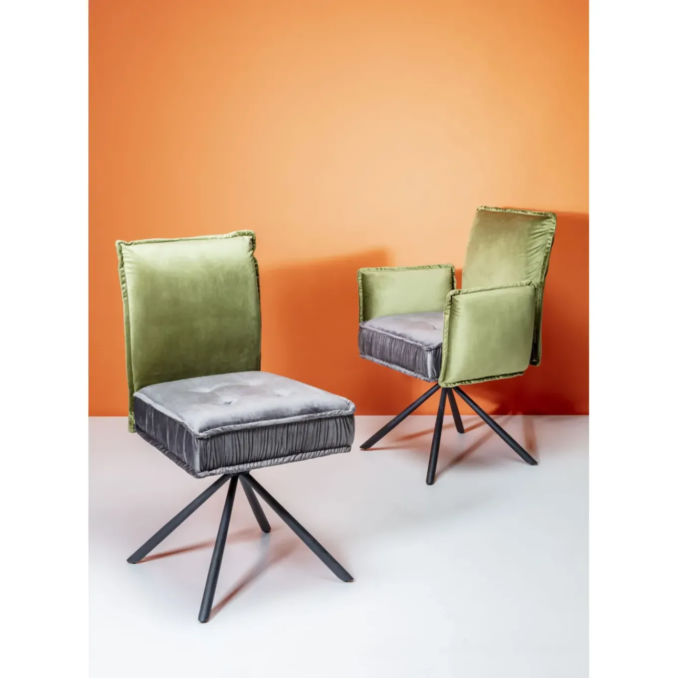Tourne Chaise A. Acc. Chelsea.Vert