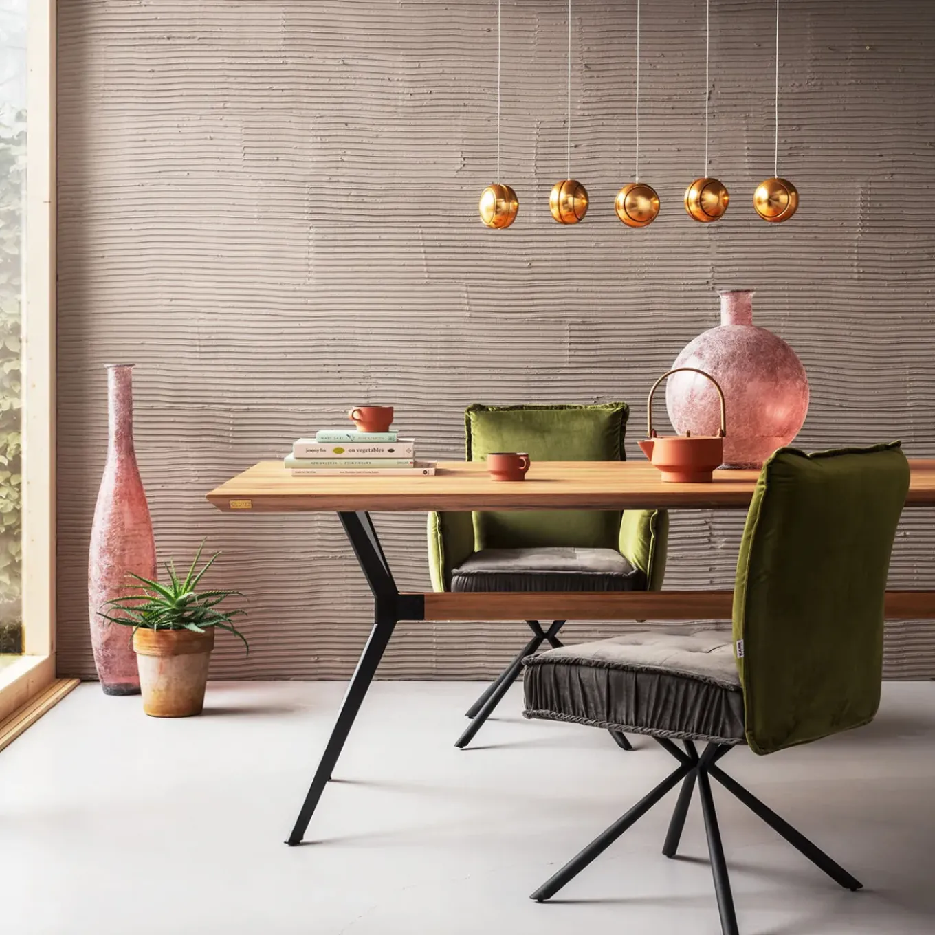 Tourne Chaise A. Acc. Chelsea.Vert