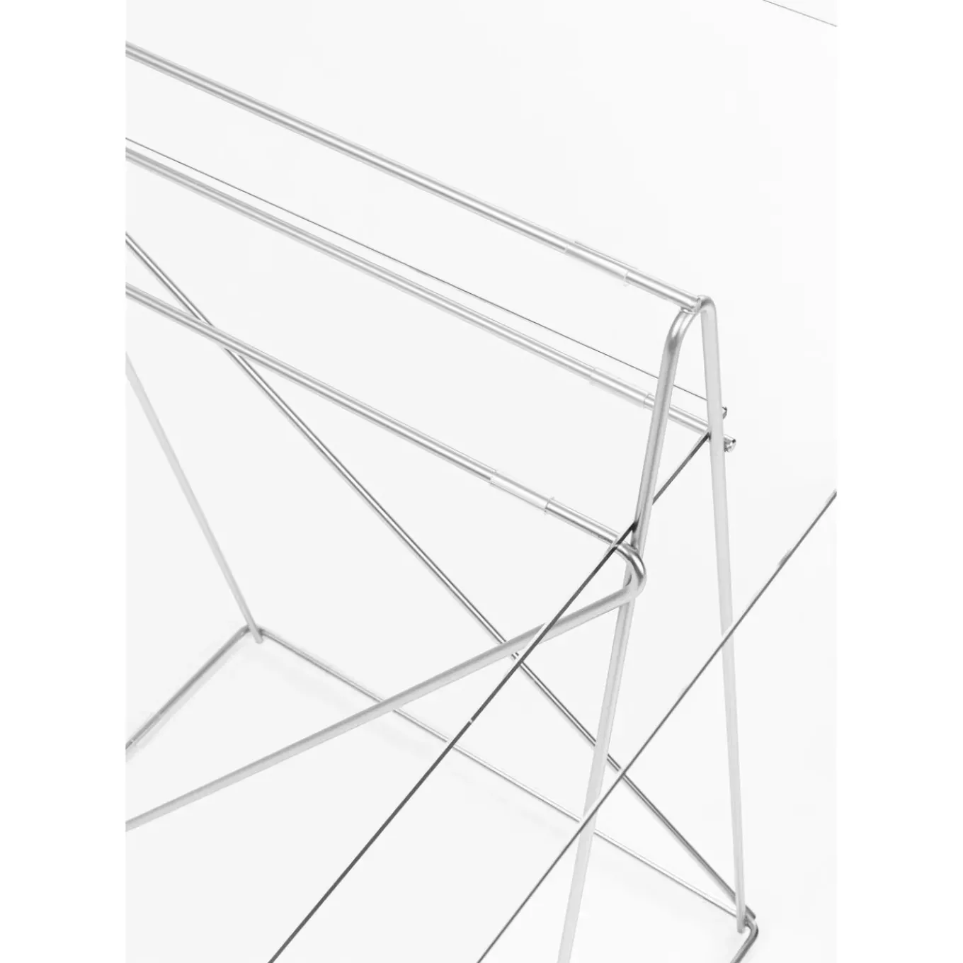 Treteaux-Bureau Polar Chrome (Set De 2)