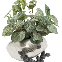 Vase Art Stones Argente 21Cm