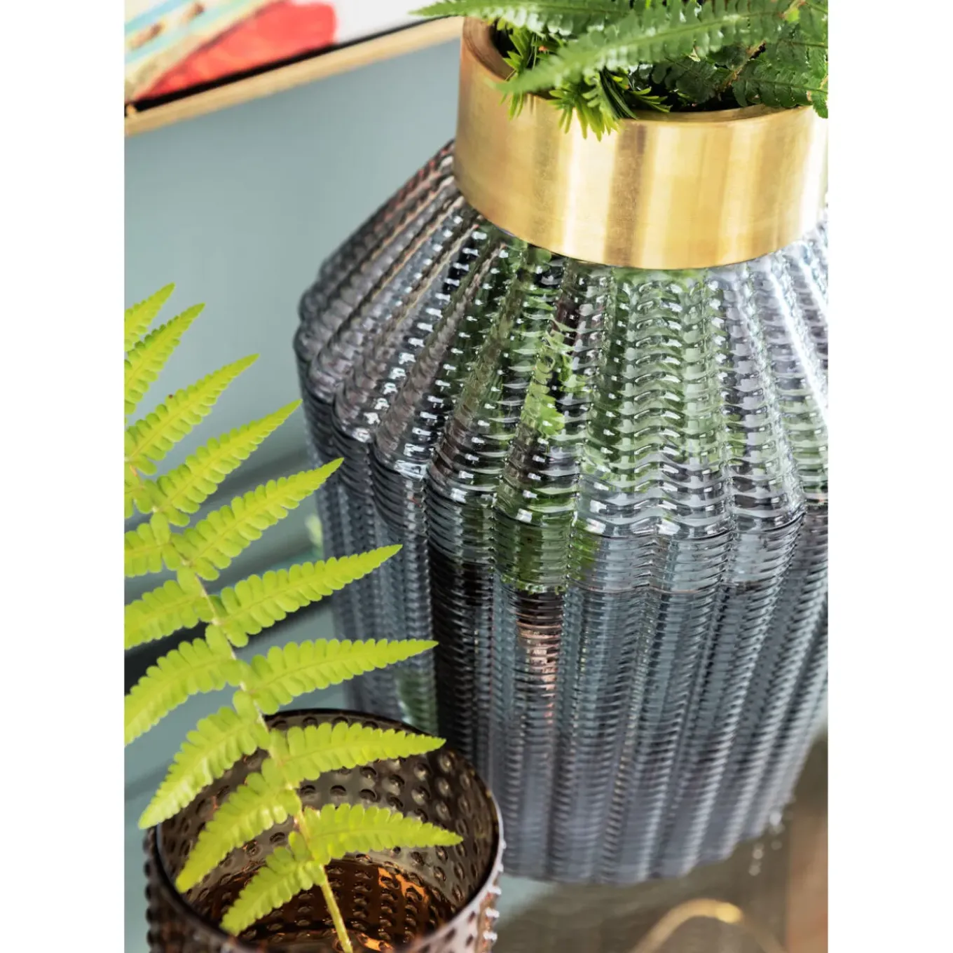 Vase Barfly Gris 30Cm