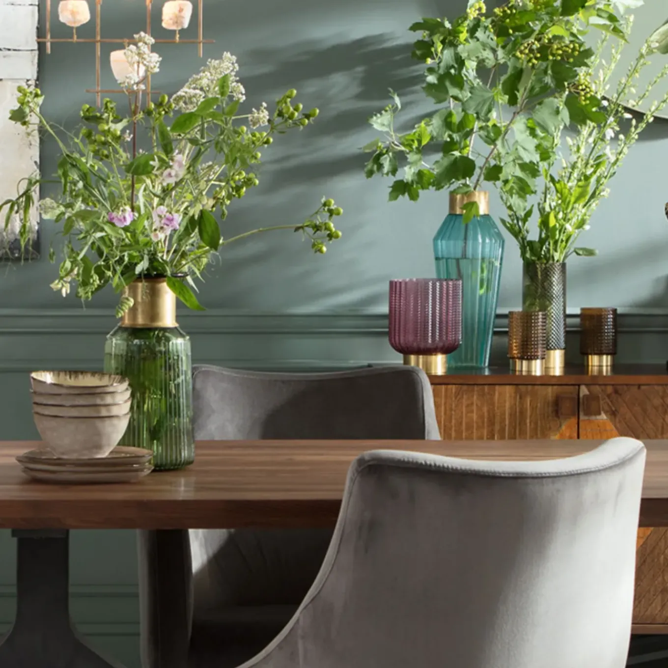 Vase Barfly Vert 30Cm