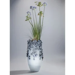Vase Butterflies Bleu Clair 50Cm