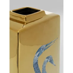 Vase Dancing Cranes 29Cm