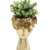 Vase Décoratif Flowercrown Dore 20Cm