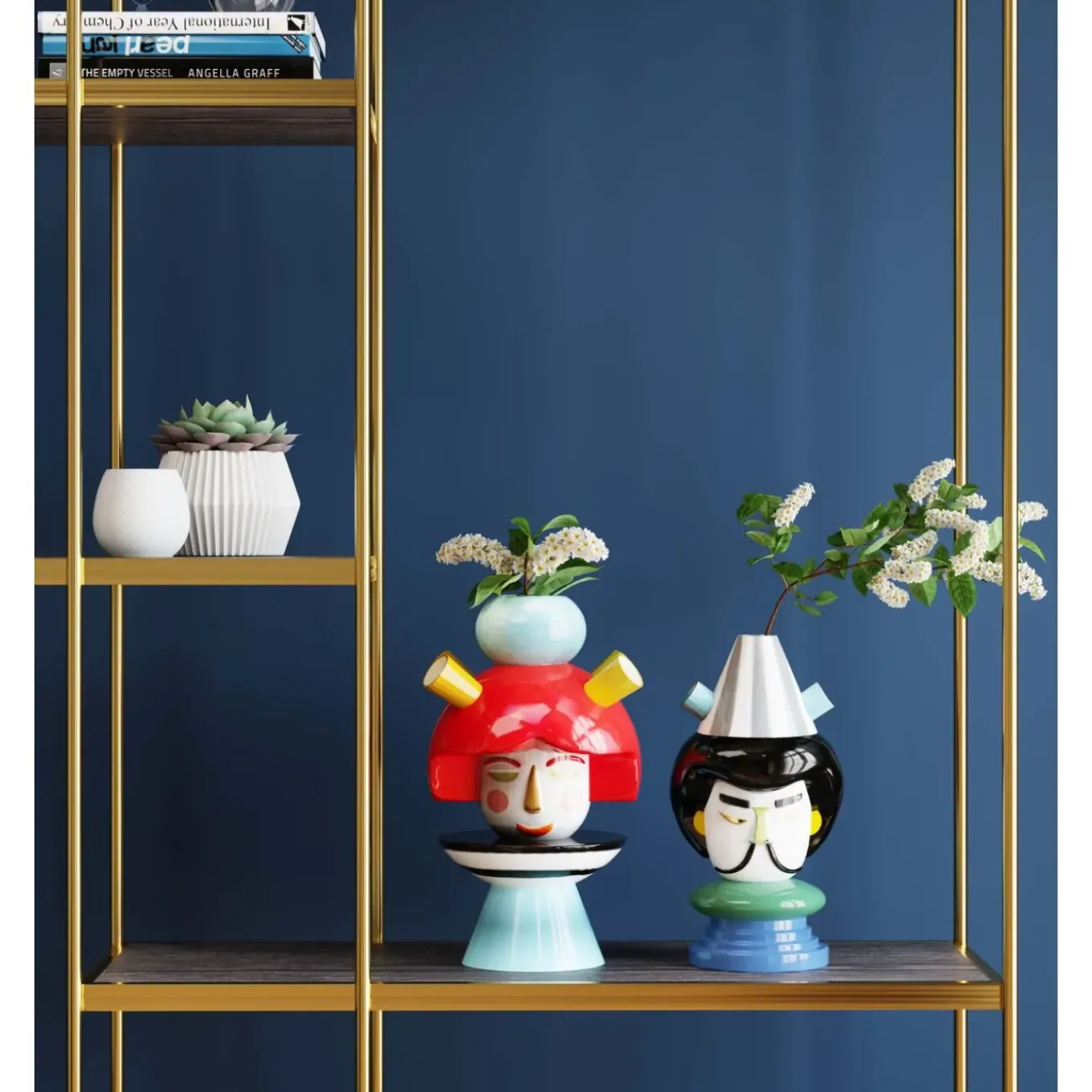Vase Décoratif Puppet Girl 36Cm