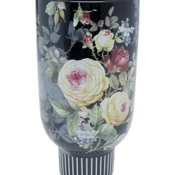 Vase Décoratif Rose Magic Noir 27Cm