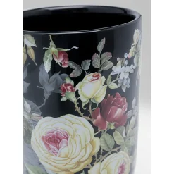 Vase Décoratif Rose Magic Noir 27Cm