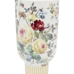 Vase Décoratif Rose Magic Blanc 27Cm