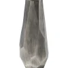 Vase Décoratif Sacramento Argente 56Cm