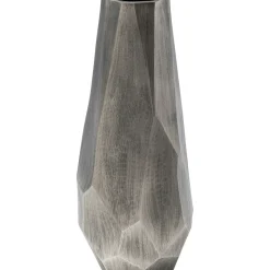 Vase Décoratif Sacramento Argente 56Cm