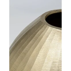 Vase Décoratif Sacramento Carving Champagner Gold