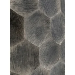 Vase Décoratif Sacramento Comb Argente 59Cm