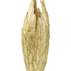 Vase Feathers Dore 91