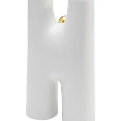 Vase Funny Teeth Blanc 16Cm