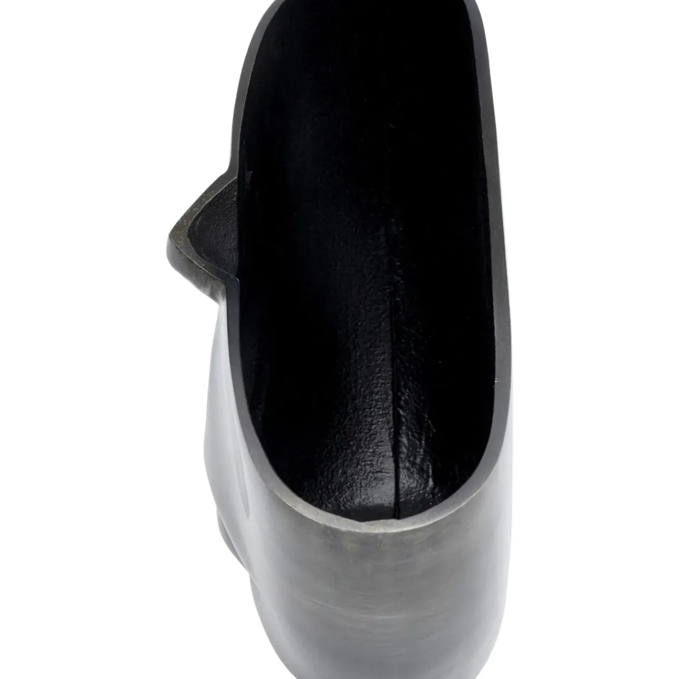 Vase Half Face Anthracite 31Cm