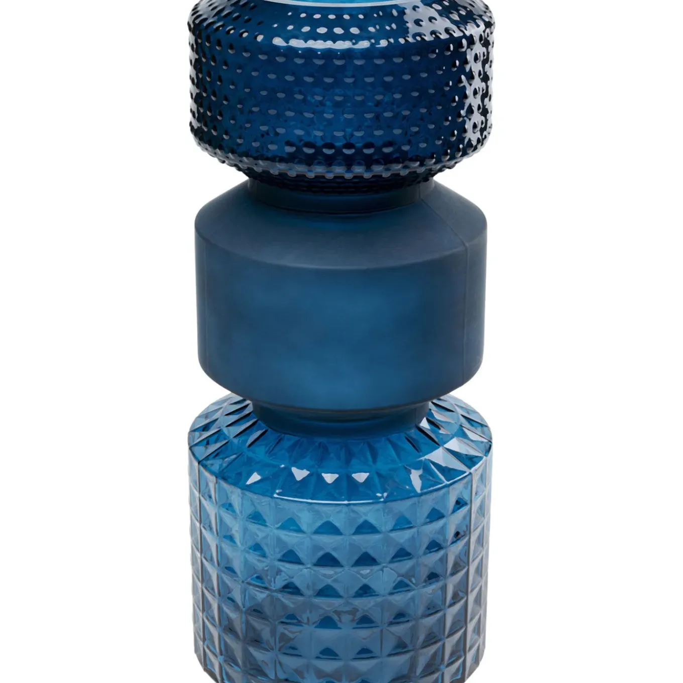 Vase Marvelous Duo Bleu 42Cm