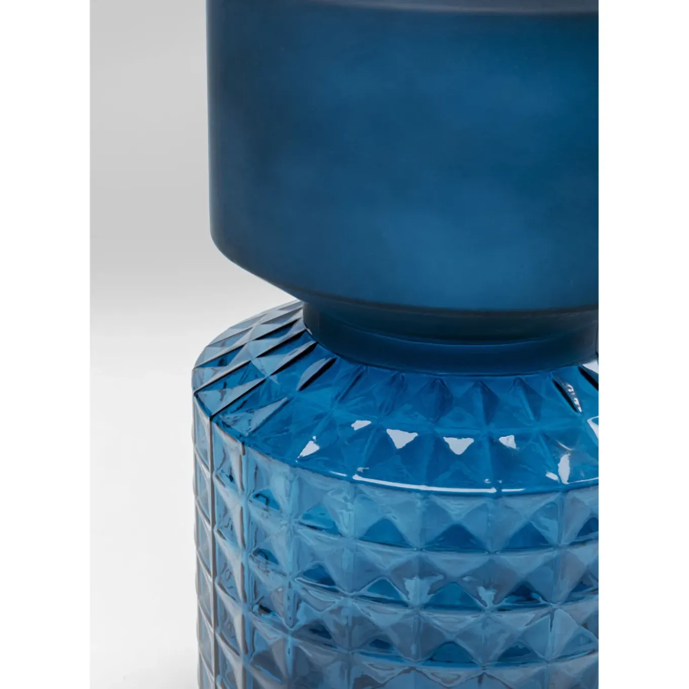 Vase Marvelous Duo Bleu 42Cm