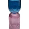 Vase Marvelous Duo Bleu Violet 40Cm