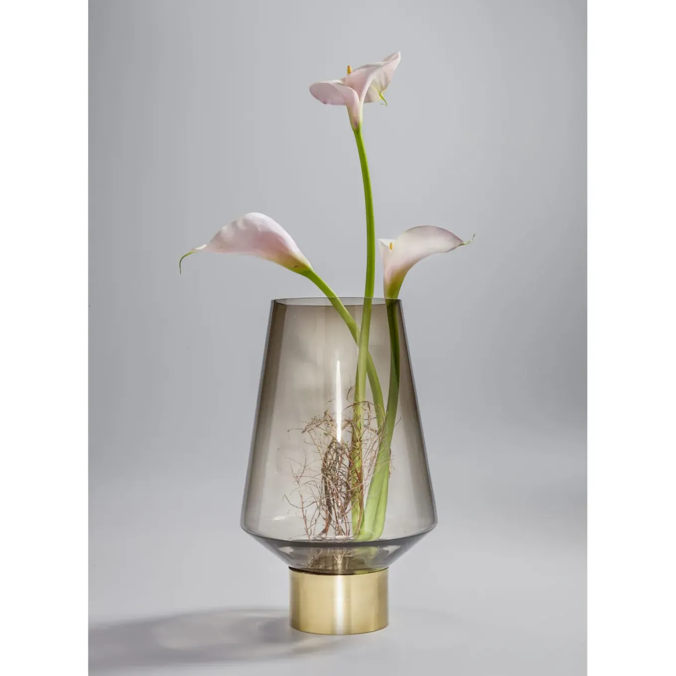 Vase Noble Ring Marron 40Cm