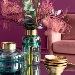Vase Positano Belly Vert 28Cm
