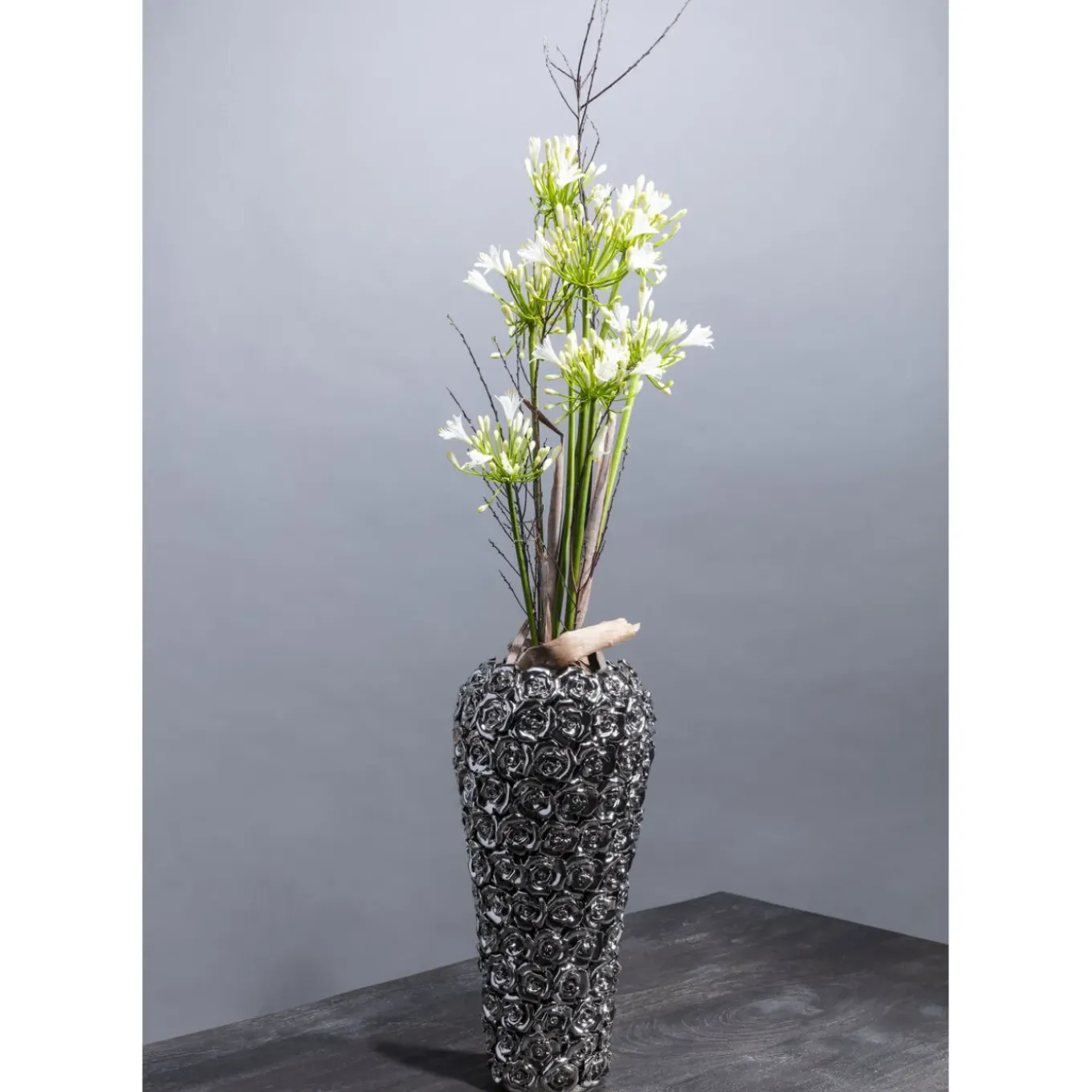 Vase Rose Multi Chrome Gm