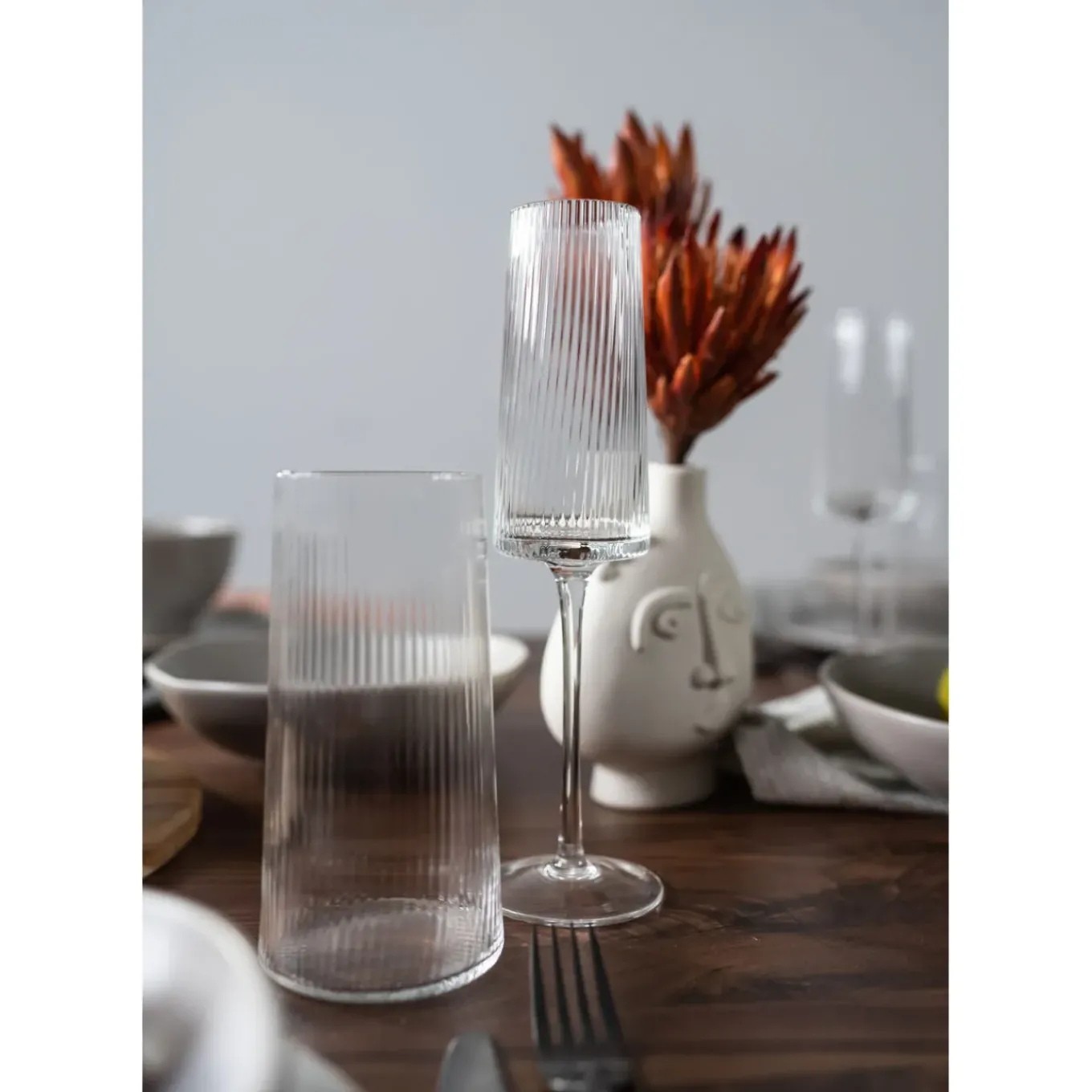 Verre À Champagne Riffle