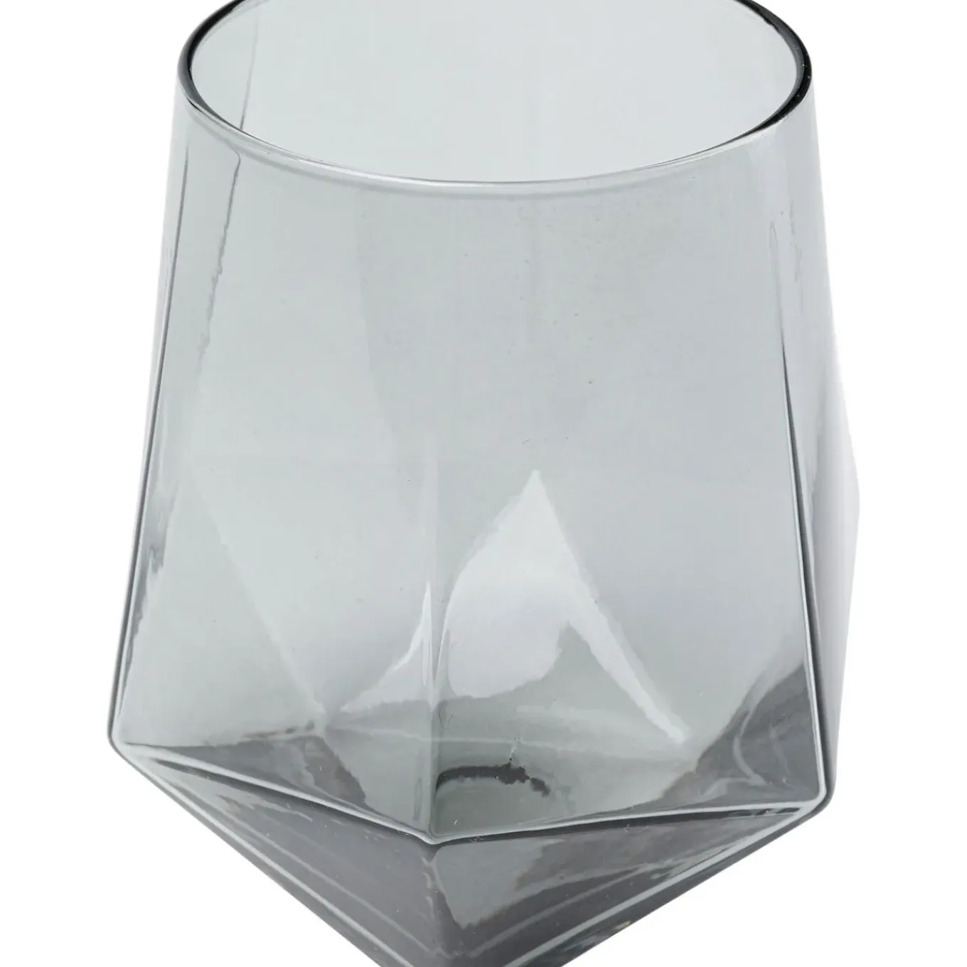 Verre A Eau Diamond Smoke