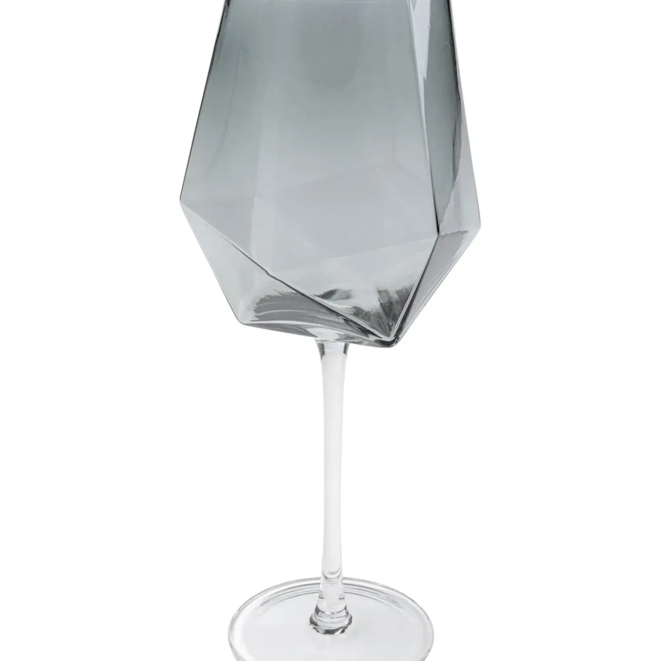 Verre A Vin Diamond Smoke