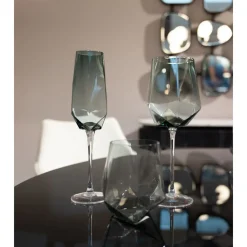 Verre A Vin Diamond Smoke