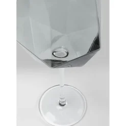Verre A Vin Diamond Smoke
