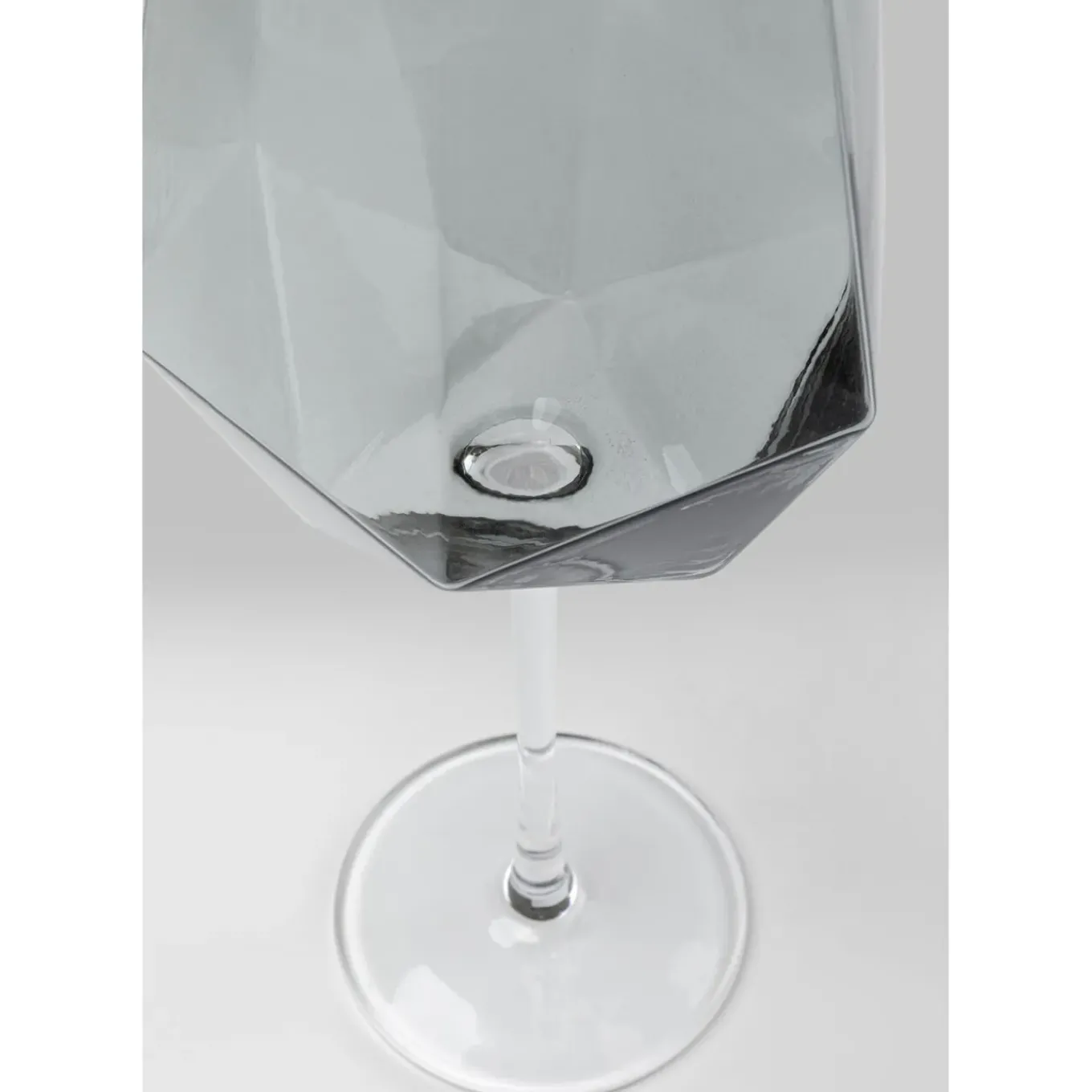 Verre A Vin Diamond Smoke