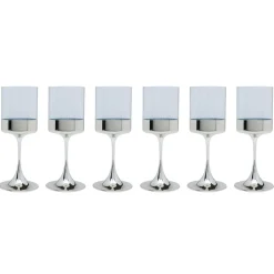 Verre A Vin Electra Argente