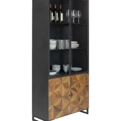 Vitrine Illusion Dore 90X180Cm