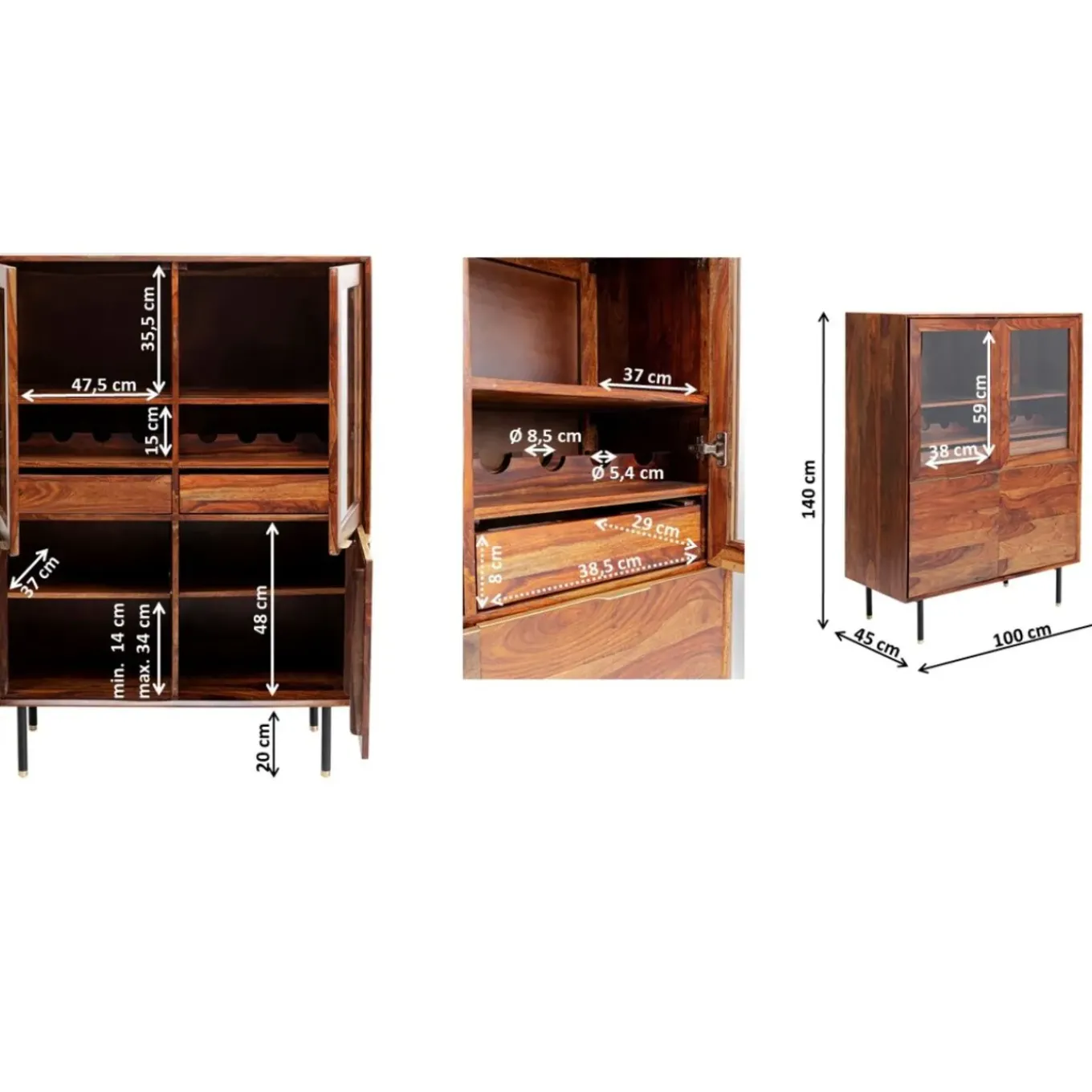 Vitrine Ravello 100